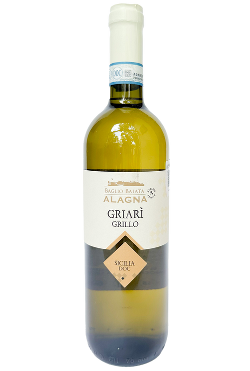 VINO BLANCO ITALIANO GRIARÍ GRILLO